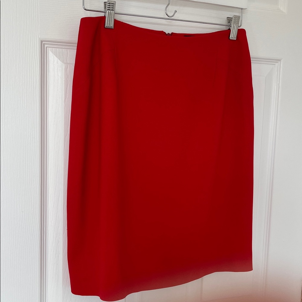 Louben classic Red Women’s Pencil Skirt